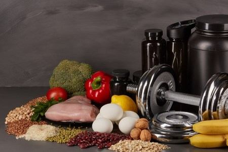 運動營養示意圖