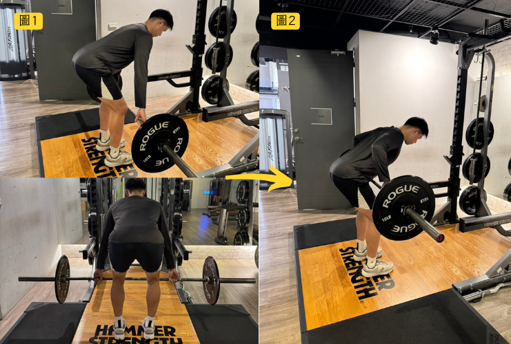 動作2：槓鈴划船，打造中背與厚度必練