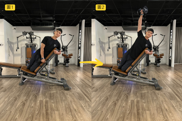 變化1、斜板側平舉|減少代償,集中刺激三角肌中束